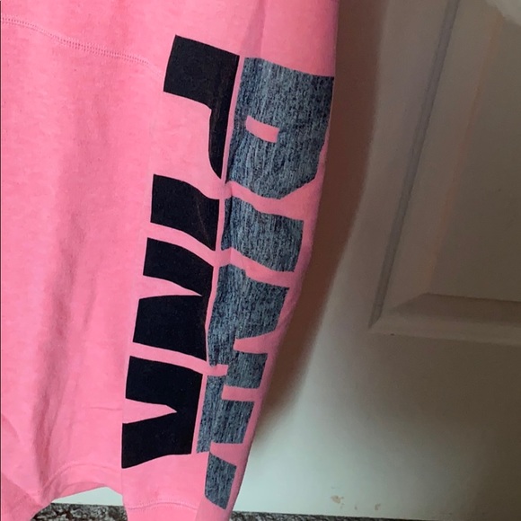PINK Lightweight Crewneck Sweatshirt - Picture 4 of 5